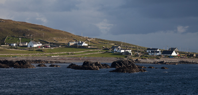 Approaching Inishbofin