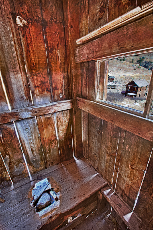 View from the Outhouse