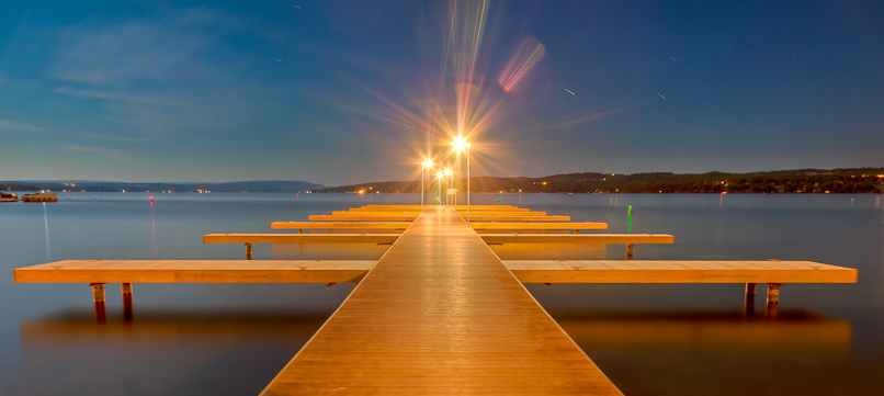 Docks, Stars, and Moonlight